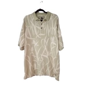 Tommy Bahama silk blend size Medium polo shirt.  Fantastic condition!
